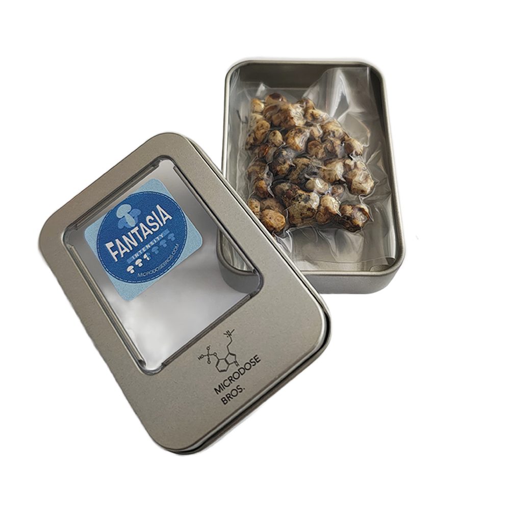 Fantasia Magic Truffles – 15 Grams showing truffles inside