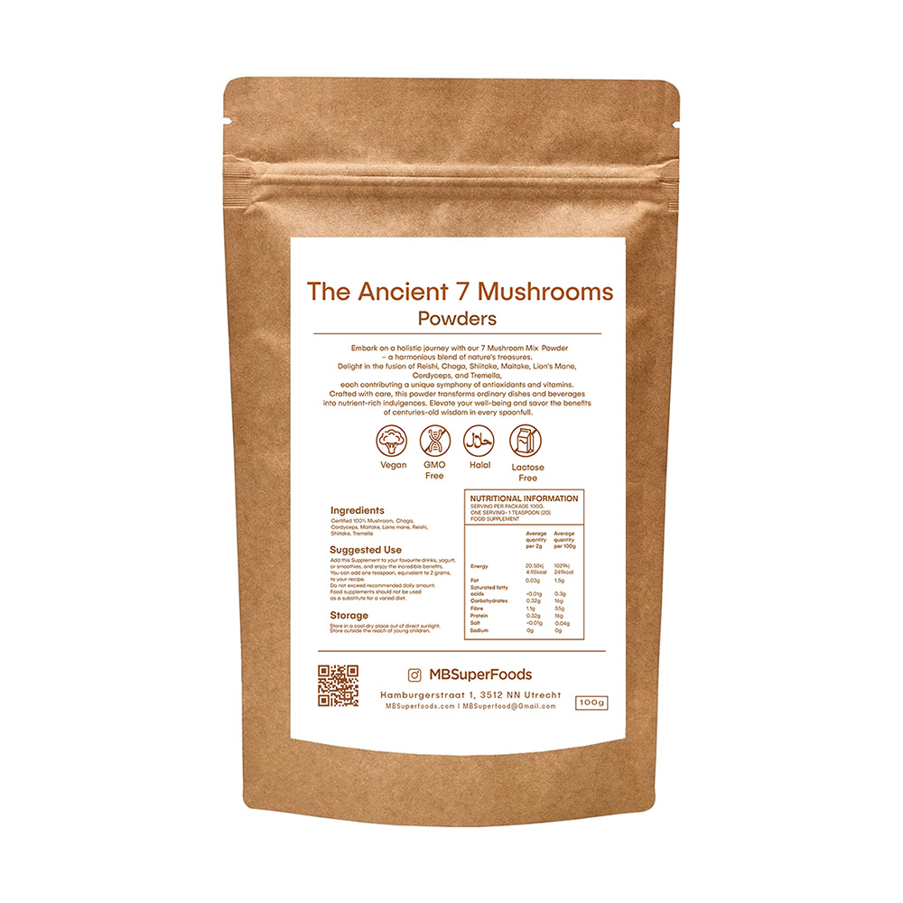 Ancient 7 Mushroom Extract Powder