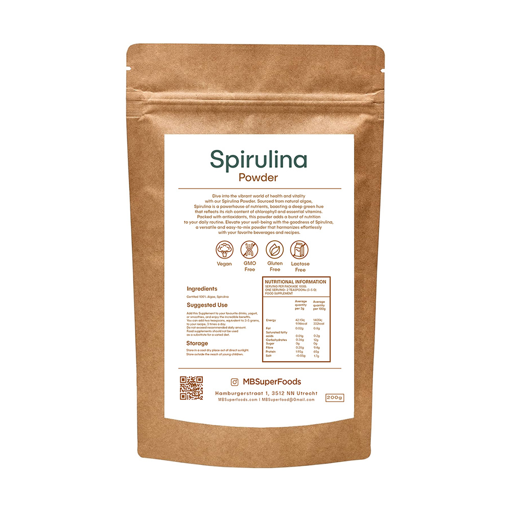 Spirulina Powder – High-Protein Superfood for Energy & Vitality