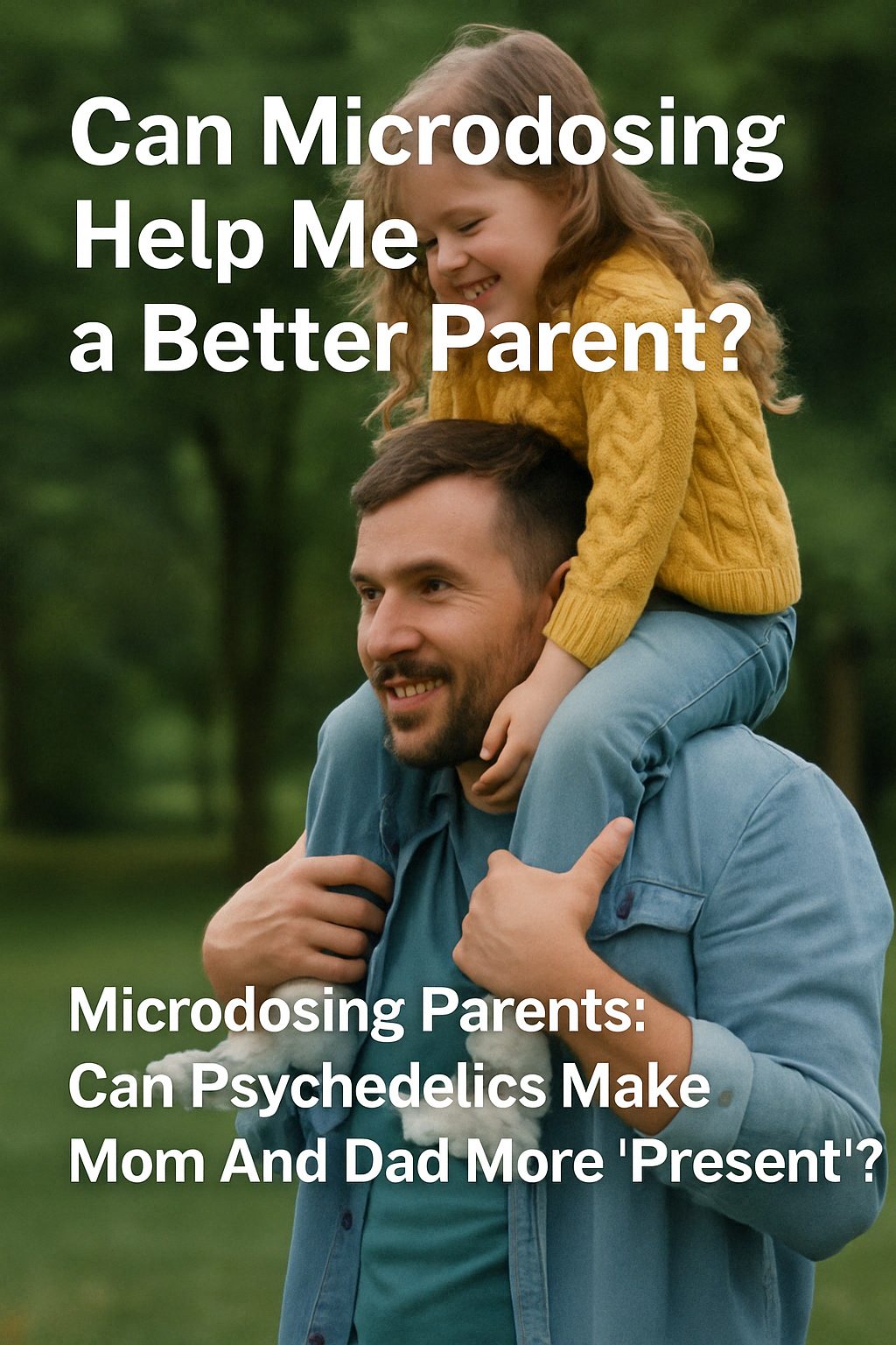 Can Microdosing Help Me Be a Better Parent?