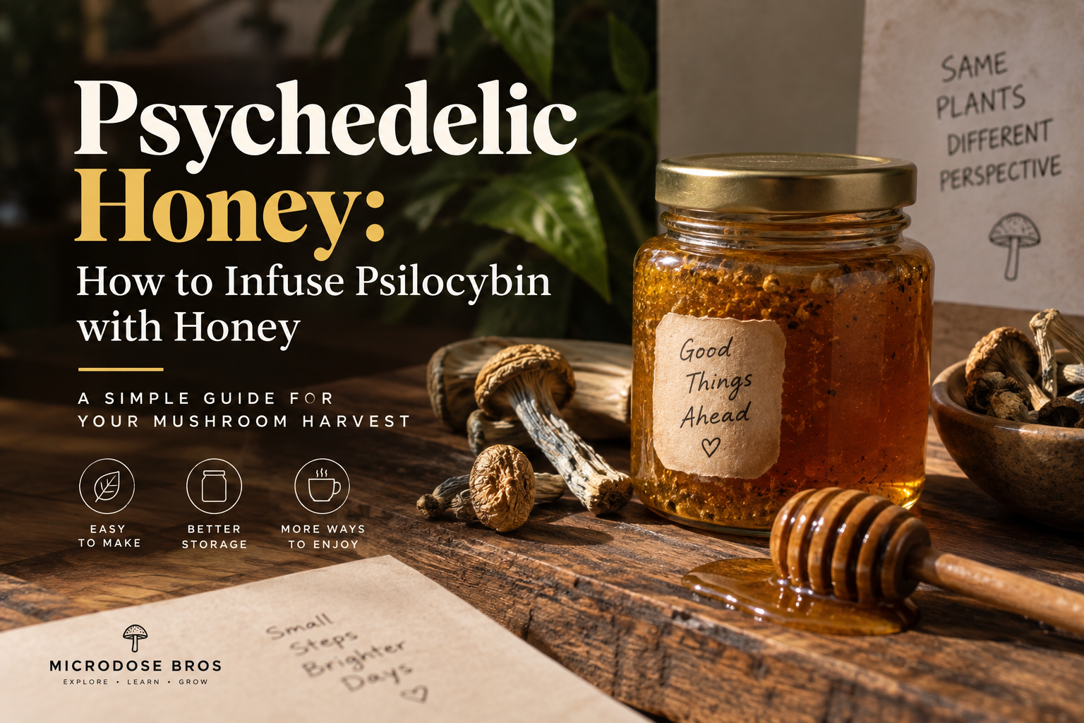 Psychedelic Honey: How to Infuse Psilocybin with Honey