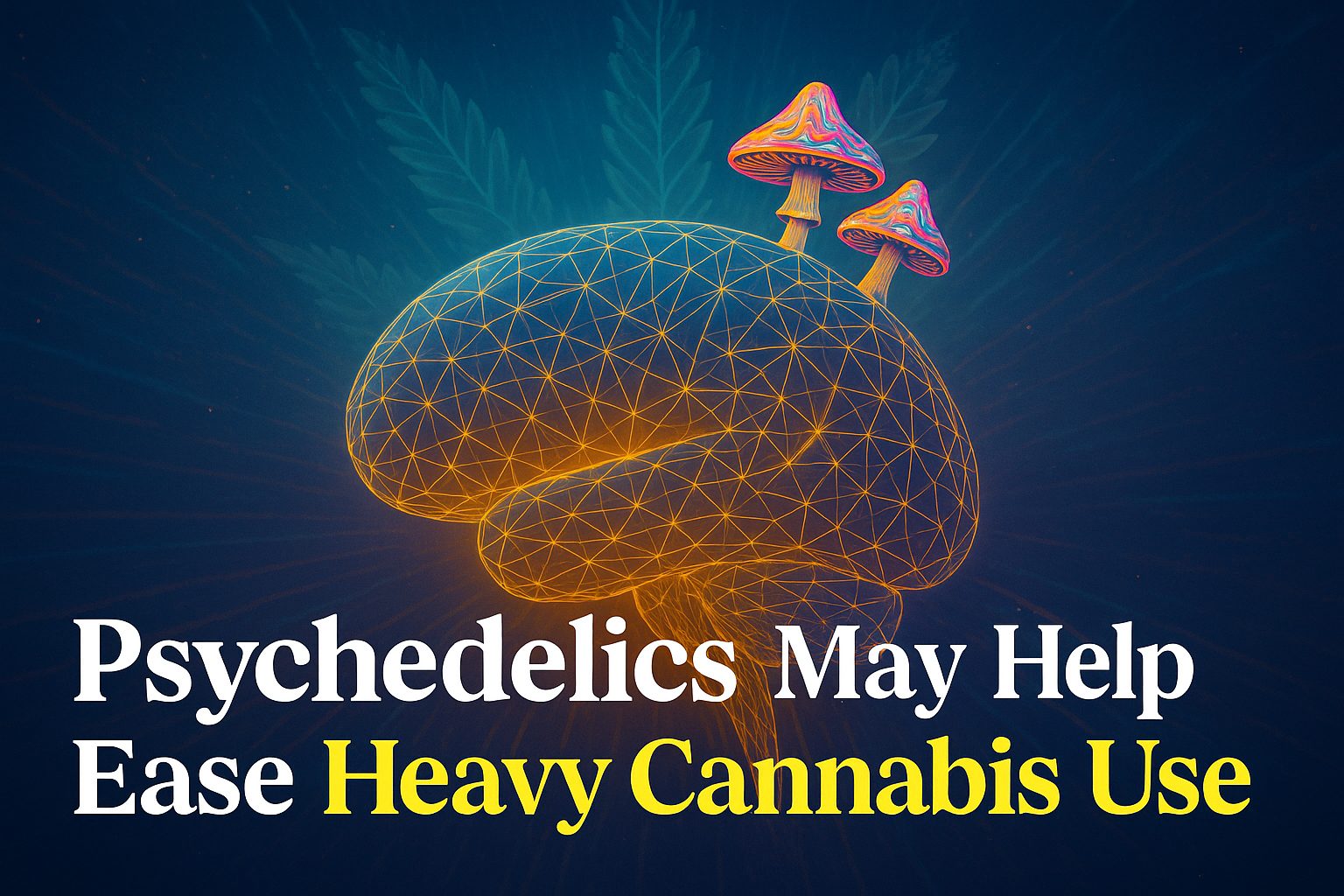 Psychedelics May Help Ease Heavy Cannabis Use