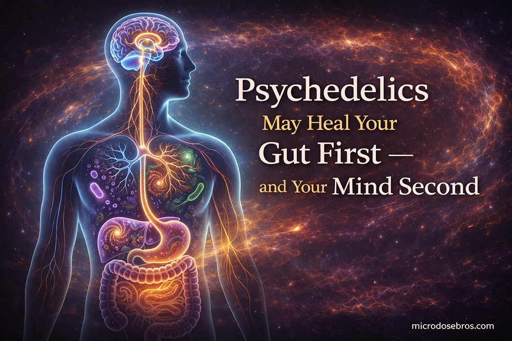 Psychedelics May Heal Your Gut First — and Your Mind Second