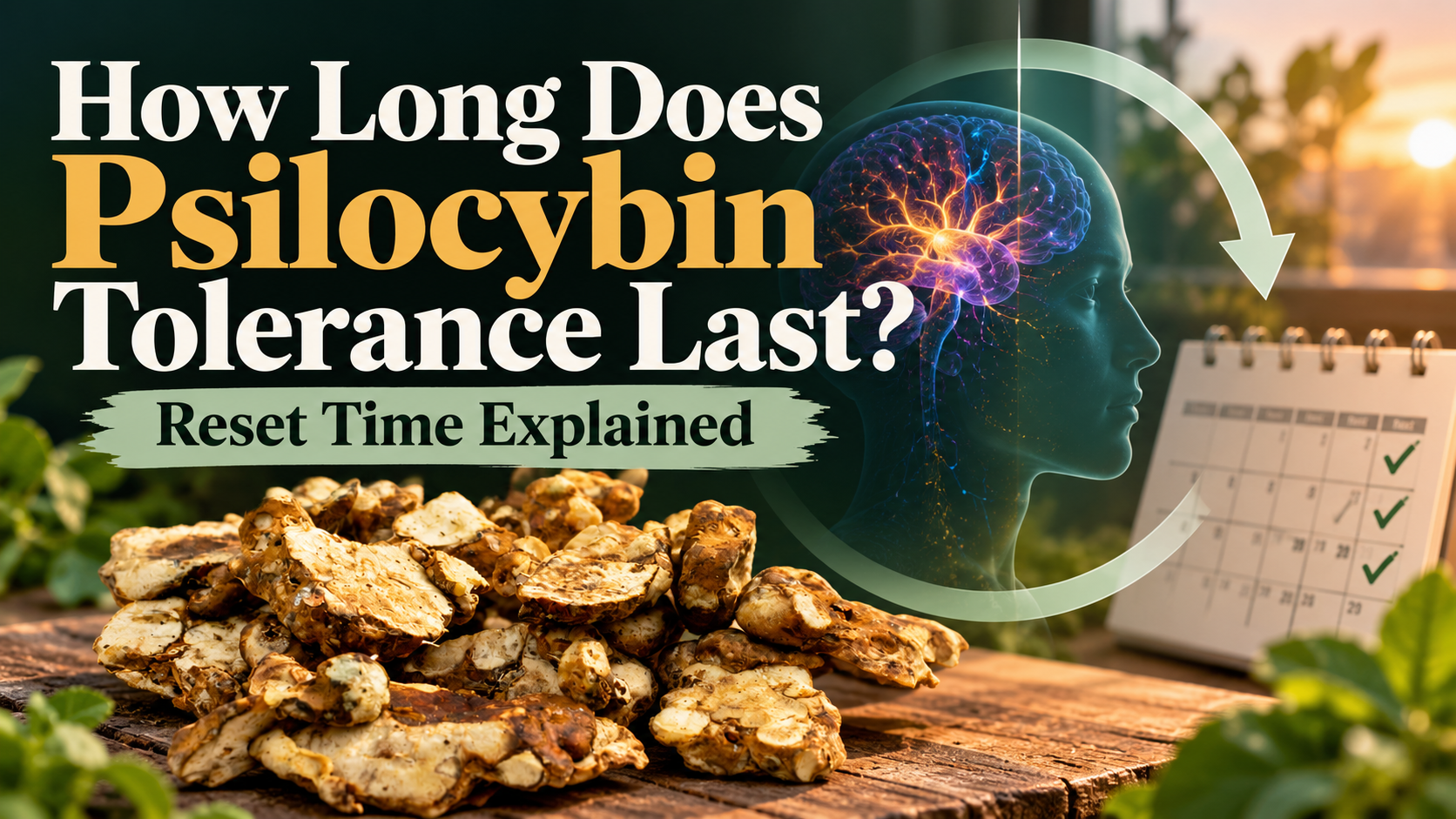 How Long Does Psilocybin Tolerance Last? Reset Time Explained