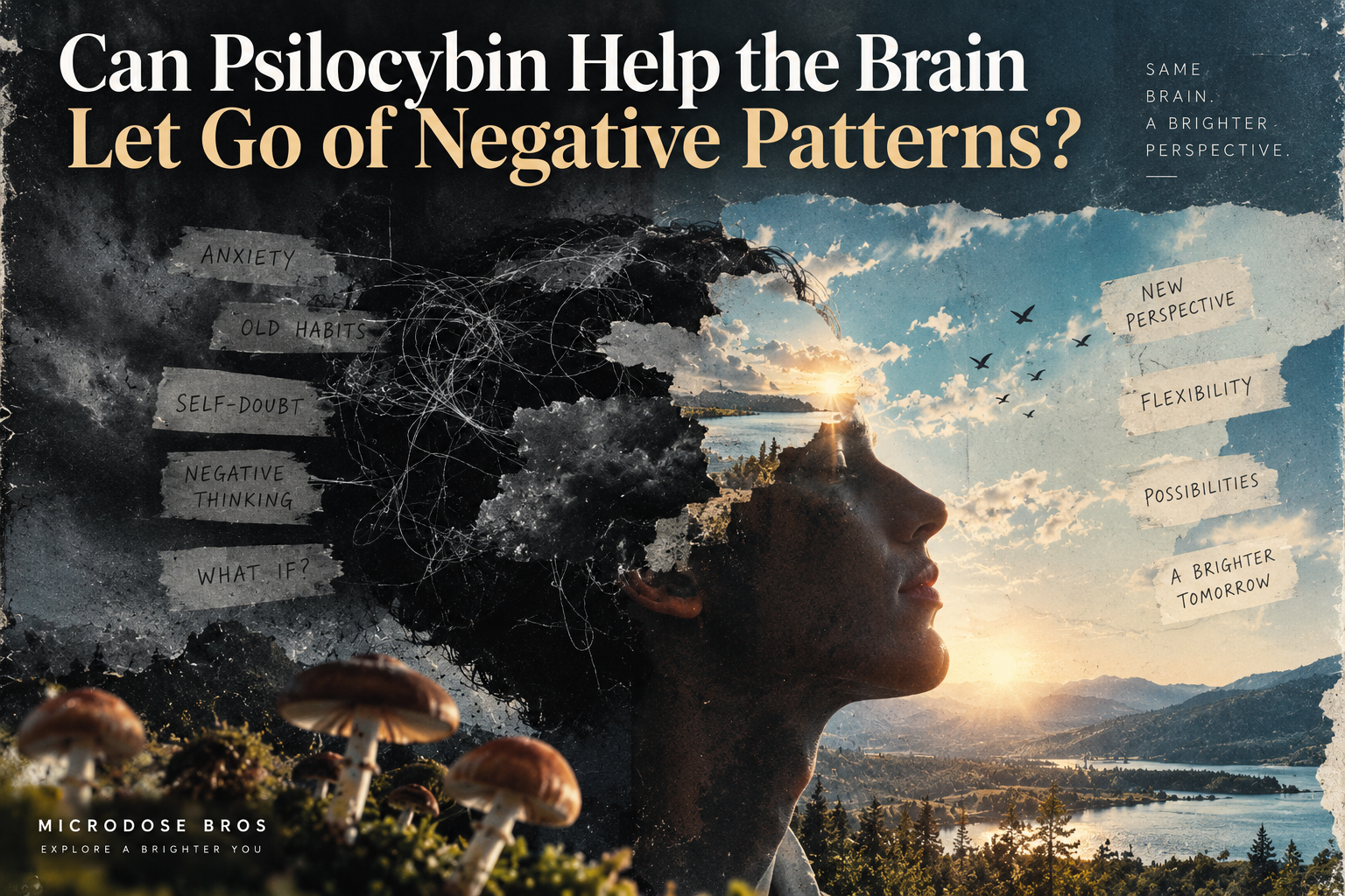 Can Psilocybin Help the Brain Let Go of Negative Patterns?