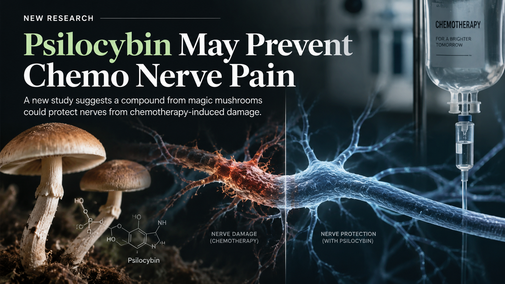 Psilocybin May Prevent Chemo Nerve Pain, New Study Finds