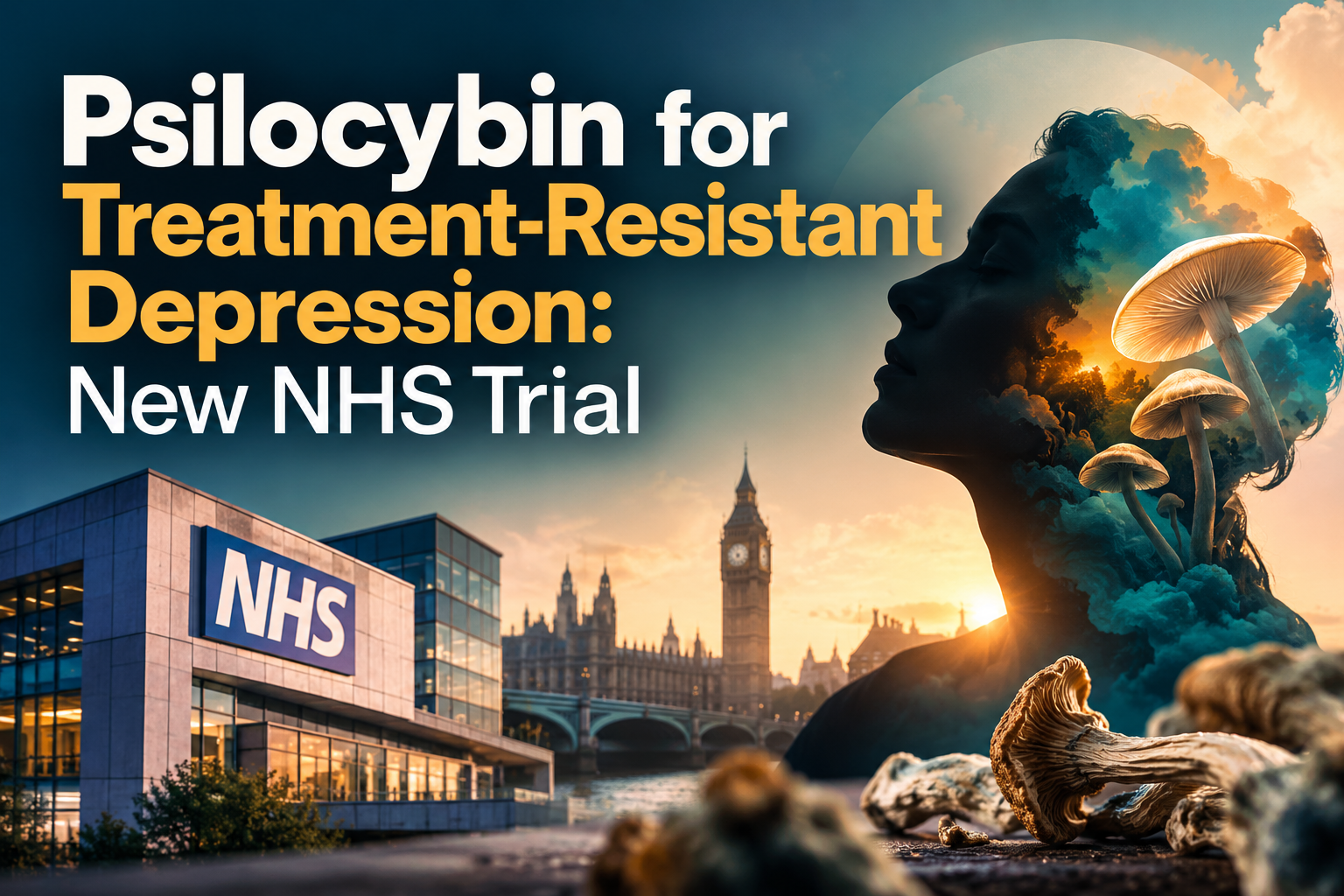 Psilocybin for Treatment-Resistant Depression: New NHS Trial